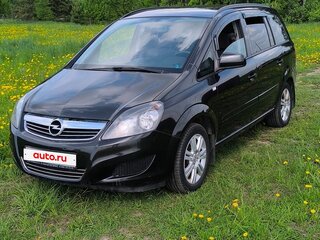 2012 Opel Zafira B Рестайлинг, чёрный, 850000 рублей, вид 1