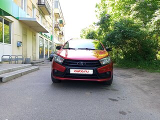 2018 Lada (ВАЗ) Vesta SW I, красный, 950000 рублей, вид 2