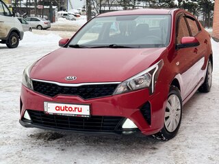 2021 Kia Rio IV Рестайлинг, красный, 1200000 рублей, вид 1