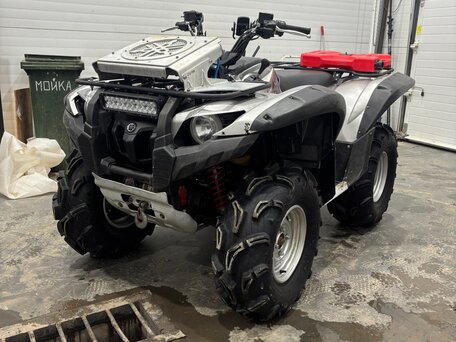 2011 Yamaha Grizzly 700, серебристый, 850000 рублей, вид 4