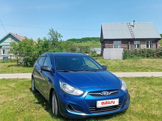 2011 Hyundai Solaris I, синий, 620000 рублей, вид 1