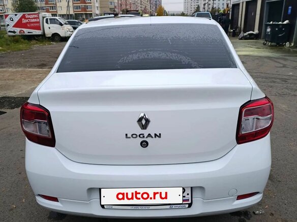 2021 Renault Logan II Рестайлинг, белый, 850000 рублей - вид 4