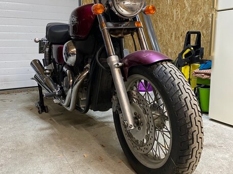 1995 Honda VRX 400, красный, 330000 рублей, вид 3