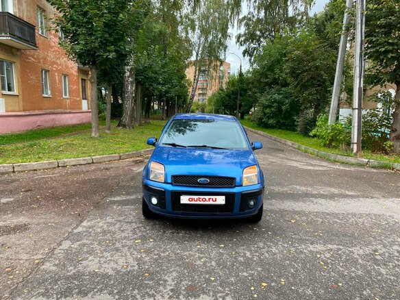 2008 Ford Fusion I Рестайлинг, синий, 345000 рублей - вид 7