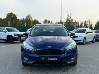 2015 Ford Focus III Рестайлинг, синий, 1050000 рублей, вид 3