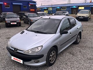2009 Peugeot 206, серебристый, 196000 рублей, вид 1