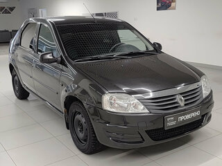 2014 Renault Logan I Рестайлинг, чёрный, 415000 рублей, вид 3