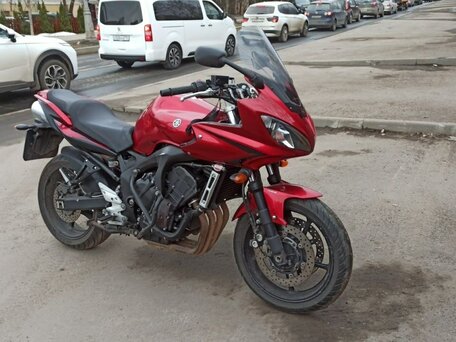 2007 Yamaha FZ6, красный, 450000 рублей, вид 5