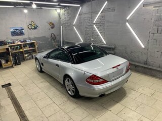 2007 Mercedes-Benz SL-Класс 350 V (R230) Рестайлинг, серебристый, 1750000 рублей, вид 5