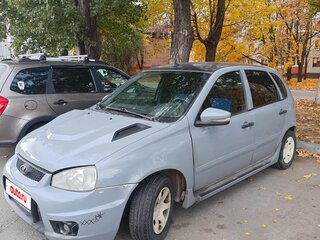 2008 Lada (ВАЗ) Kalina I, серый, 270000 рублей, вид 1