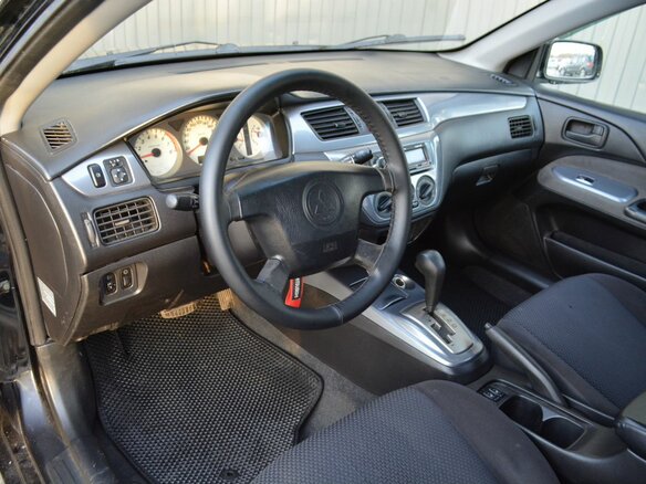 2005 Mitsubishi Lancer IX Рестайлинг, чёрный, 399888 рублей - вид 12
