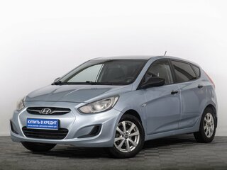 2011 Hyundai Solaris I, голубой, 689000 рублей, вид 2