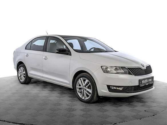 2019 Skoda Rapid I Рестайлинг, белый - вид 2