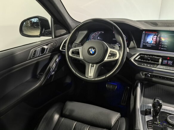 2020 BMW X6 30d III (G06), чёрный, 8980000 рублей - вид 19