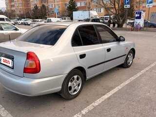 2008 Hyundai Accent ТагАЗ II, серебристый, 550000 рублей, вид 4
