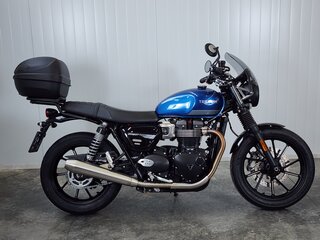 2021 Triumph Street Twin, синий, 789000 рублей, вид 1