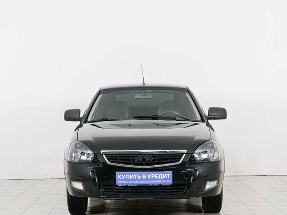 2012 Lada (ВАЗ) Priora I, чёрный, 469000 рублей - вид 1