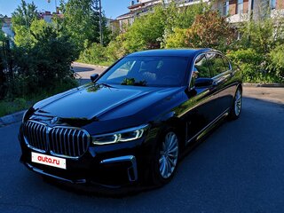 2020 BMW 7 серии Long 740Ld xDrive VI (G11/G12) Рестайлинг, чёрный, 5170000 рублей, вид 2