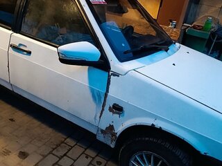 1997 Lada (ВАЗ) 21099, белый, 90000 рублей, вид 2