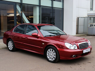2005 Hyundai Sonata IV (EF) Рестайлинг, красный, 447000 рублей, вид 3