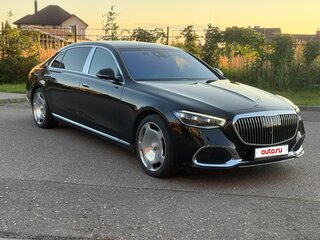 2021 Mercedes-Benz Maybach S-Класс 580 II (Z223), чёрный, 18000000 рублей, вид 2