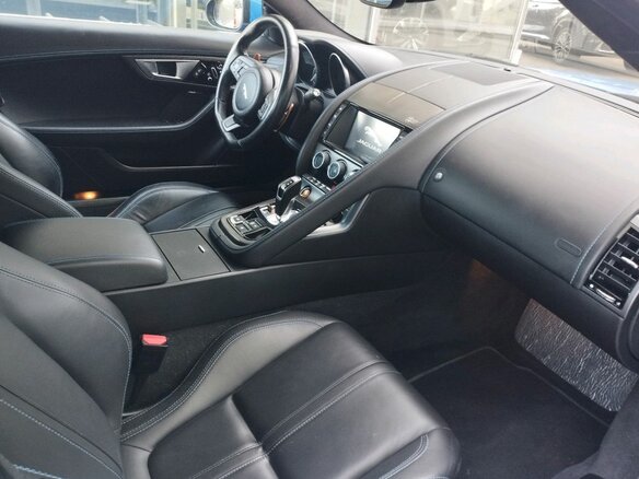2016 Jaguar F-Type S I, синий, 4300000 рублей - вид 9