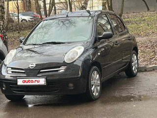 2007 Nissan Micra III (K12), чёрный, 550000 рублей, вид 1