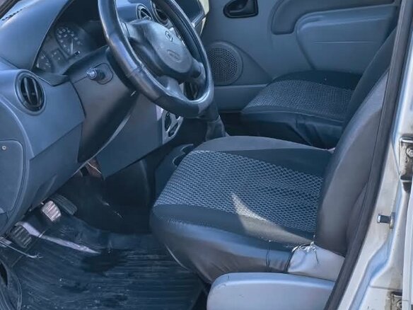2007 Renault Logan I, серый, 169000 рублей - вид 6