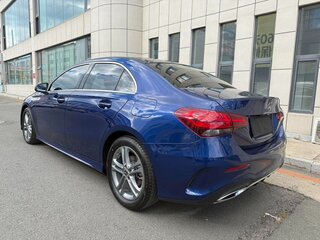 2022 Mercedes-Benz A-Класс 180 Long IV (W177) Рестайлинг, синий, 1860000 рублей, вид 4