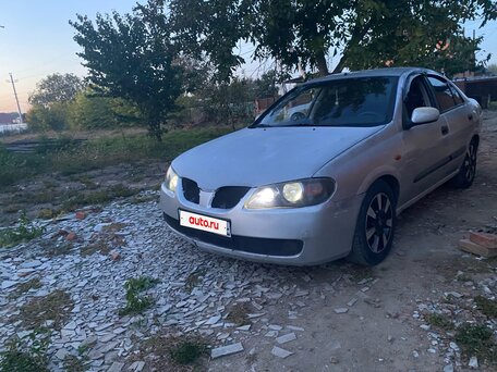 2003 Nissan Almera II (N16), серебристый, 265000 рублей, вид 1
