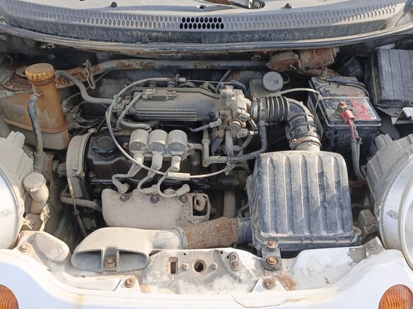 2012 Daewoo Matiz I Рестайлинг, белый, 90000 рублей - вид 15