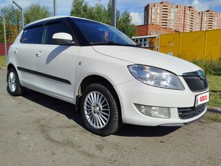 2012 Skoda Fabia II Рестайлинг, белый, 785000 рублей, вид 3