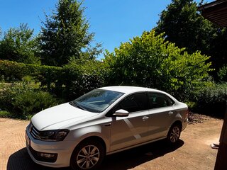 2019 Volkswagen Polo V Рестайлинг, белый, 1700000 рублей, вид 1