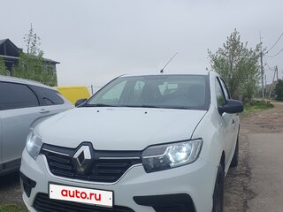 2018 Renault Logan II Рестайлинг, белый, 455000 рублей, вид 3