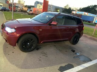 2010 BMW X3 20d I (E83) Рестайлинг, красный, 1600000 рублей, вид 5