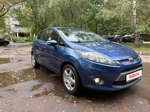 2008 Ford Fiesta Mk6, синий - вид 5