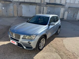 2012 BMW X3 30d xDrive II (F25), серый, 1699000 рублей, вид 1