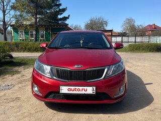 2014 Kia Rio 6-speed III, красный, 1050000 рублей, вид 2