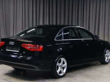 2013 Audi A4 IV (B8) Рестайлинг, чёрный, 1299000 рублей, вид 2