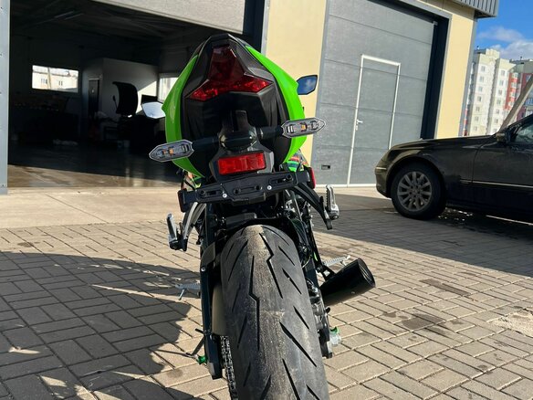 2023 Kawasaki ZX-6 Ninja, зелёный, 1320000 рублей - вид 5
