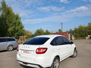 2019 Lada (ВАЗ) Granta I Рестайлинг, белый, 455000 рублей, вид 5