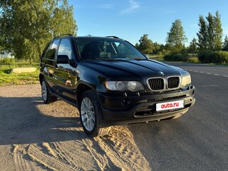 2003 BMW X5 3.0d I (E53), чёрный, 780000 рублей, вид 1