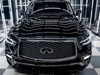 2019 Infiniti QX80 I Рестайлинг 2, чёрный, 4570000 рублей, вид 2