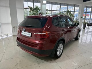 2013 BMW X3 20i xDrive II (F25), красный, 1360000 рублей, вид 5