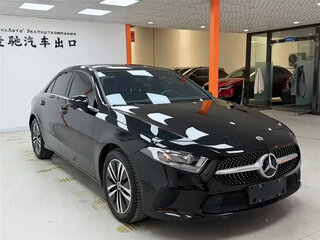 2023 Mercedes-Benz A-Класс 180 Long IV (W177) Рестайлинг, чёрный, 1599017 рублей, вид 3