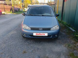 2007 Lada (ВАЗ) Kalina I, серый, 120000 рублей, вид 1