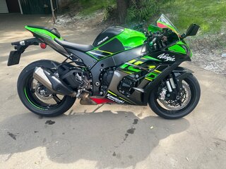 2019 Kawasaki ZX-10R Ninja, зелёный, 1260000 рублей, вид 2