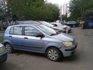 2003 Hyundai Getz I, фиолетовый, 200000 рублей, вид 2