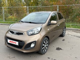 2014 Kia Picanto II, коричневый, 890000 рублей, вид 2