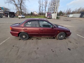 2008 Kia Spectra I Рестайлинг 2, красный, 200000 рублей, вид 3